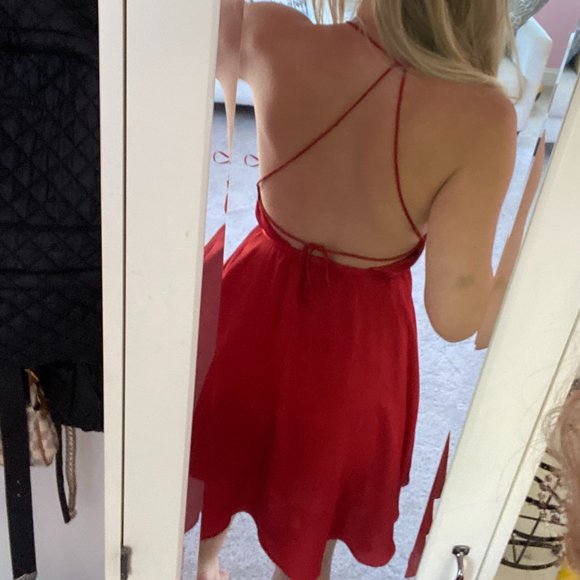 Express red date night dress - Picture 2 of 3